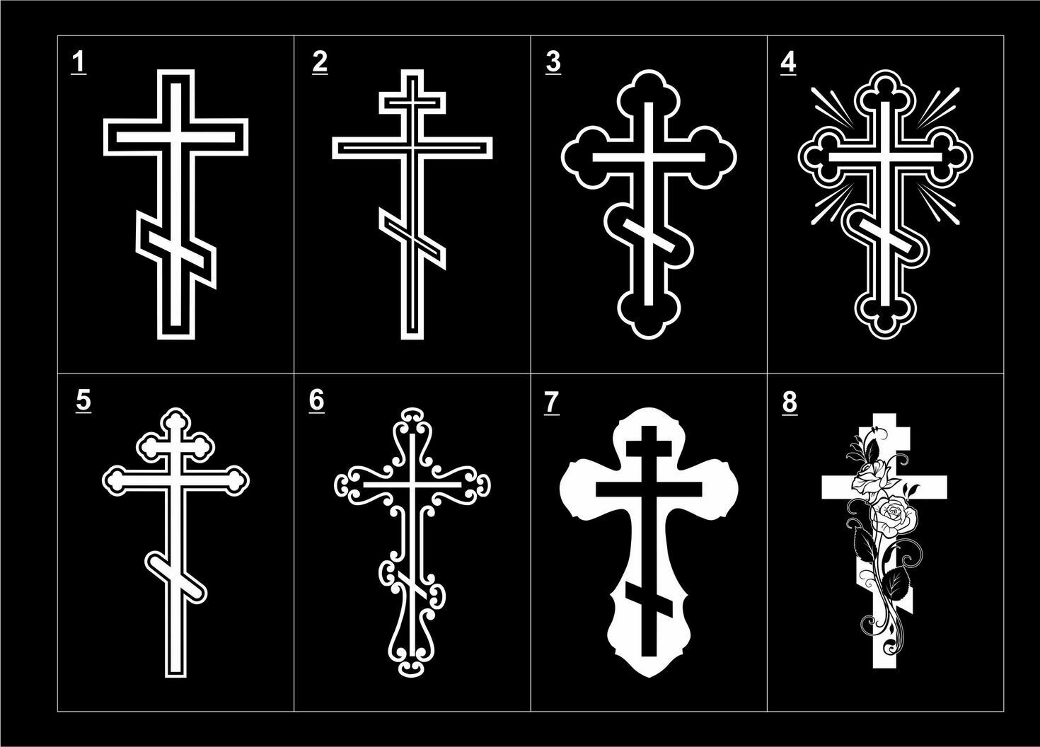 Крестик 500 руб.