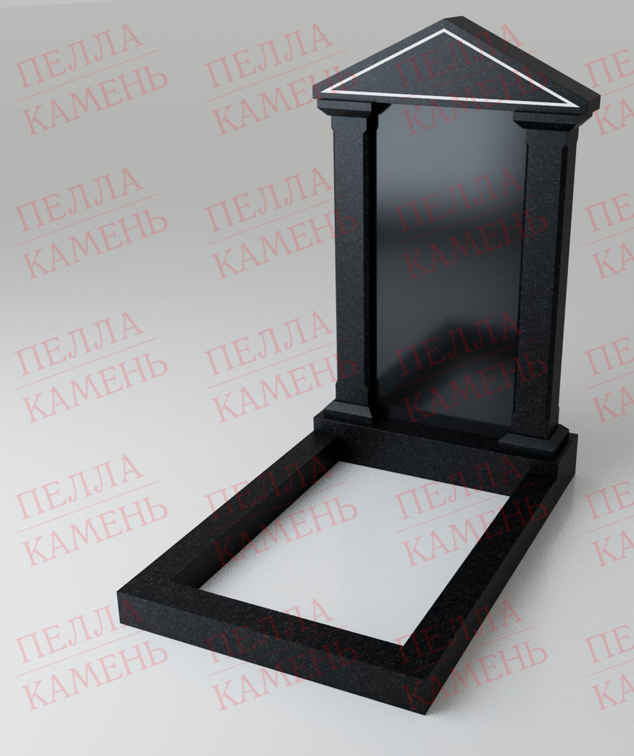 Памятник с колоннами из Габбро