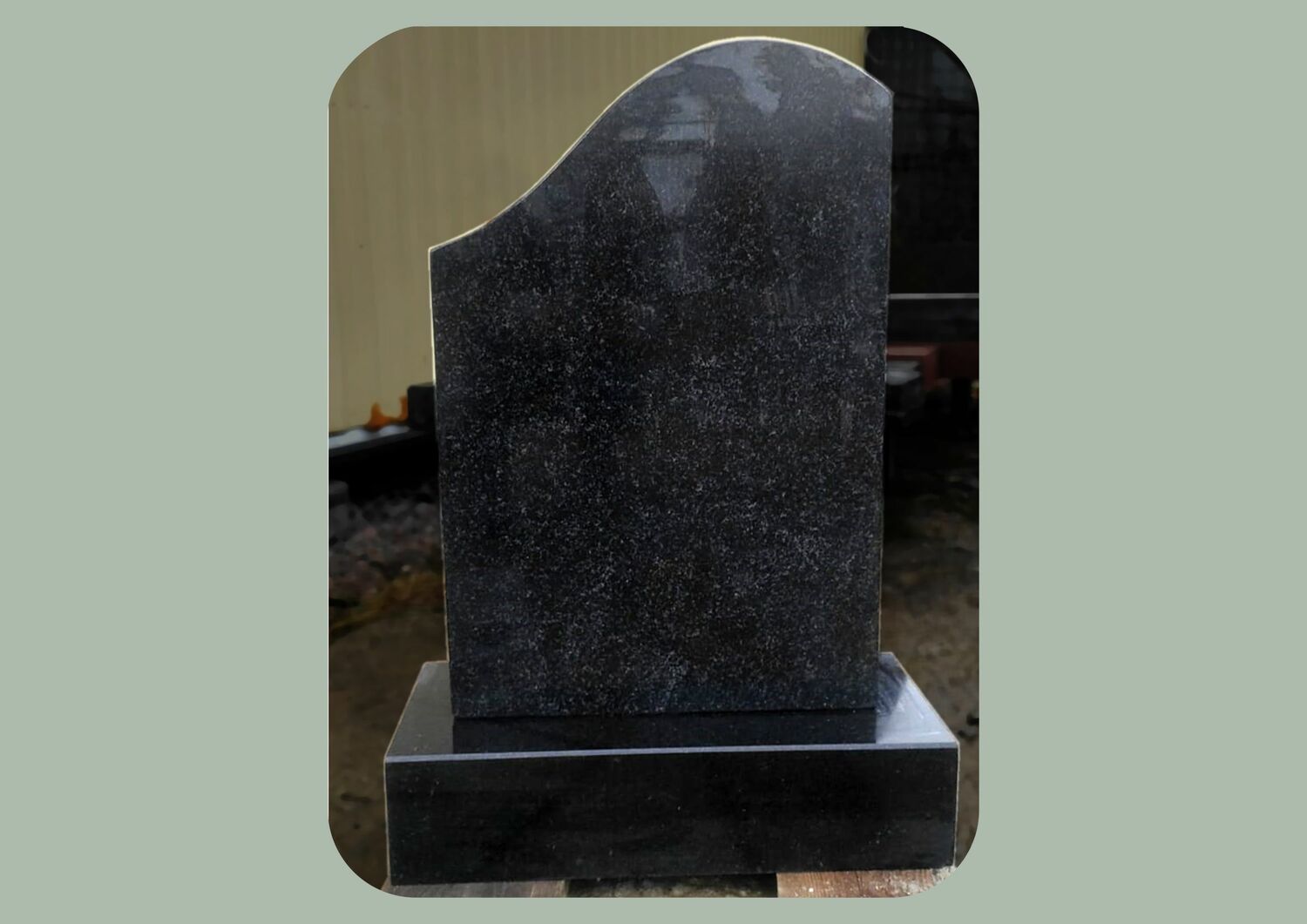 Стела 60*40*8, ПОДСТАВКА 50*20*12